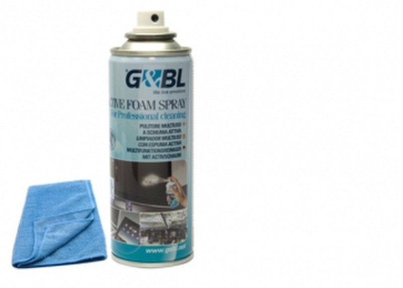 G&BL SPSC200HQ Bildschirme/Kunststoffe Equipment cleansing foam 200ml Reinigungskit