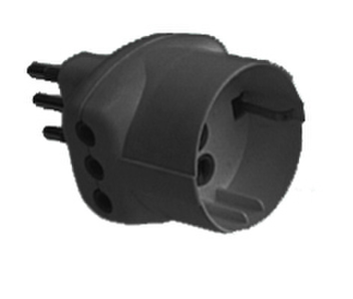 G&BL TRSC10N Type L (IT) Type L (IT) Black power plug adapter