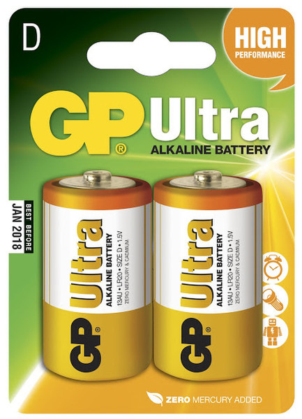 GP Batteries Ultra Alkaline 151024 батарейки