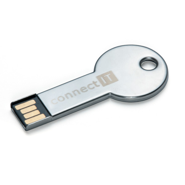 Connect IT CI-73 4ГБ USB 2.0 Металлический USB флеш накопитель