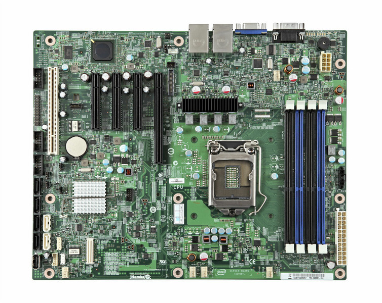 Intel S1200BTLRM Intel C204 Socket H2 (LGA 1155) ATX материнская плата для сервера/рабочей станции