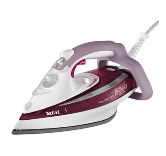 Tefal FV5333 Dry & Steam iron Ultragliss soleplate 2400W Cherry,White iron