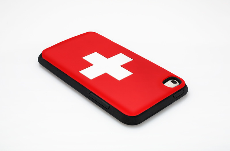 QDOS Swiss Flag Cover Multicolour