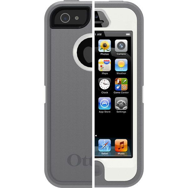 Otterbox Defender Cover case Grau, Weiß