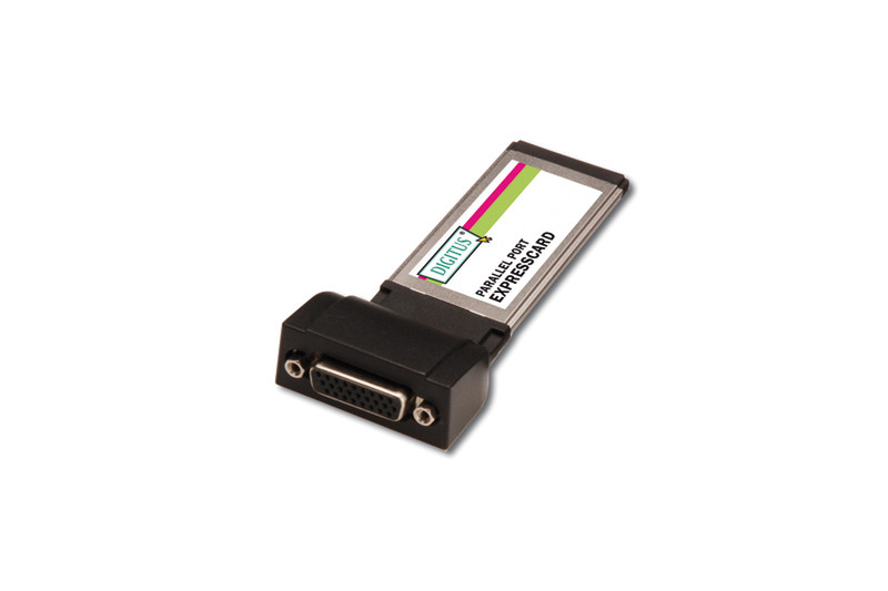 Digitus Parallel port ExpressCard interface cards/adapter