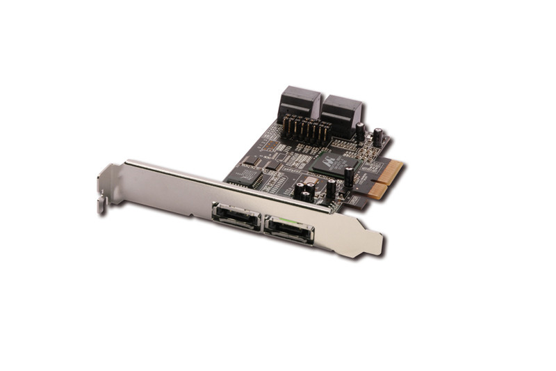 Digitus SATA II PCI Express card интерфейсная карта/адаптер