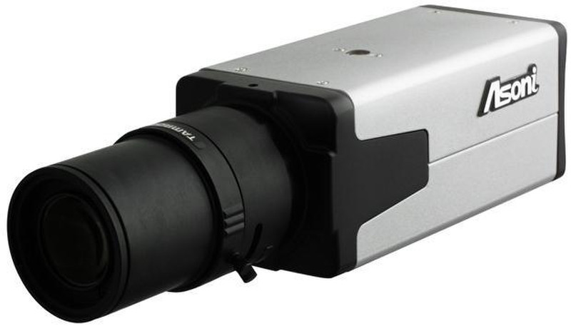 Asoni CAM678H-POE IP security camera Innenraum box Schwarz, Grau Sicherheitskamera