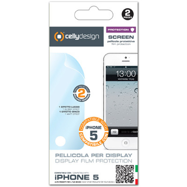 Celly SCREEN185 iPhone5 2pc(s) screen protector
