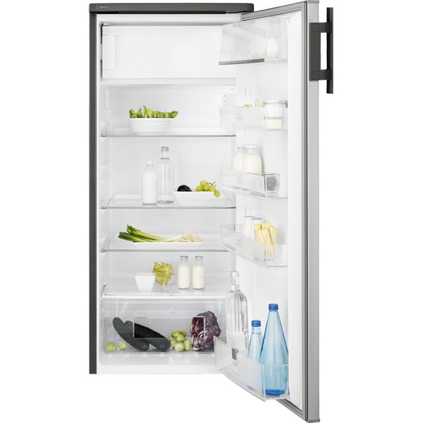 Electrolux RRF2400FOX freestanding 232L A+ Stainless steel combi-fridge