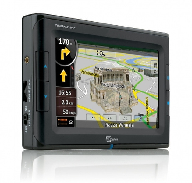 TELE System TS8800 Fixed 4.3Zoll TFT Touchscreen 230g Schwarz