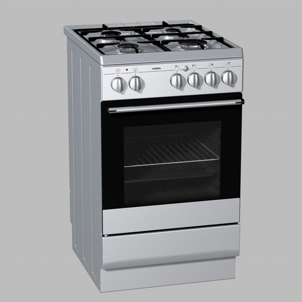 Mora KS 641 X Freestanding Gas hob A Stainless steel