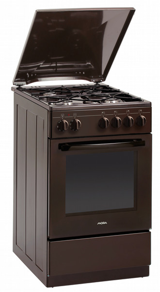 Mora KS 853 GBR Freestanding Gas hob A Brown