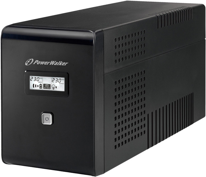 PowerWalker VI 2000 LCD Интерактивная 2000ВА 4розетка(и) Черный источник бесперебойного питания