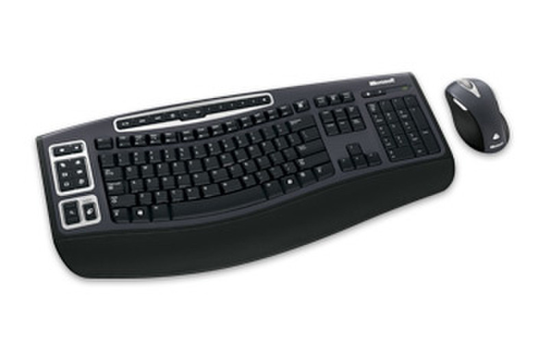Microsoft Wireless Laser Desktop 5000 RF Wireless Grau Tastatur