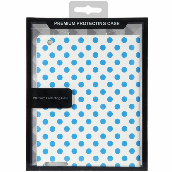 MicroMobile iPad2 Leather Case Flip case Blue,White
