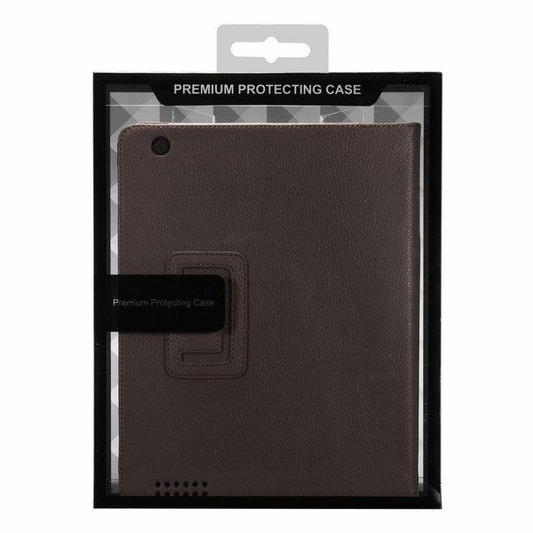 MicroMobile Leather Protector Case Ruckfall Braun