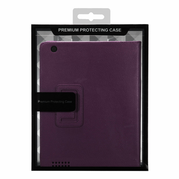 MicroMobile Leather Protector Case Ruckfall Violett
