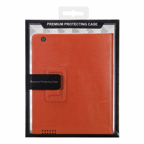 MicroMobile Leather Protector Case Флип Оранжевый