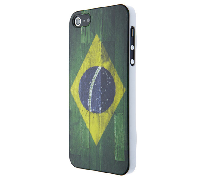 Skill Fwd Wooden Brazilian Flag Cover case Mehrfarben