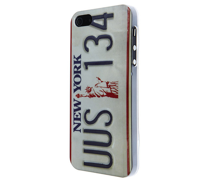 Skill Fwd New Yorker Car Plate Cover case Weiß