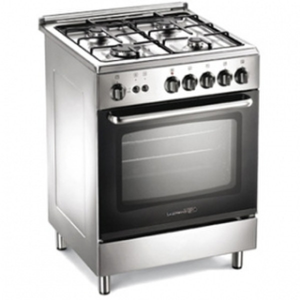 Bertazzoni T64051X Отдельностоящий Газ, Индукционная Нержавеющая сталь кухонная плита