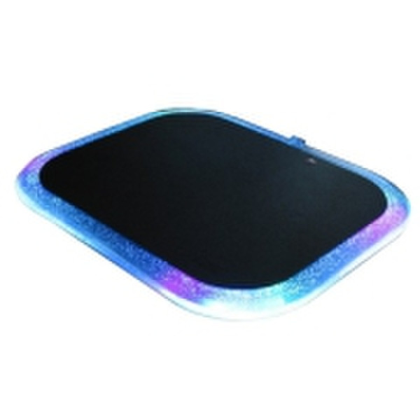 Revoltec LightPad illuminated Черный коврик для мышки