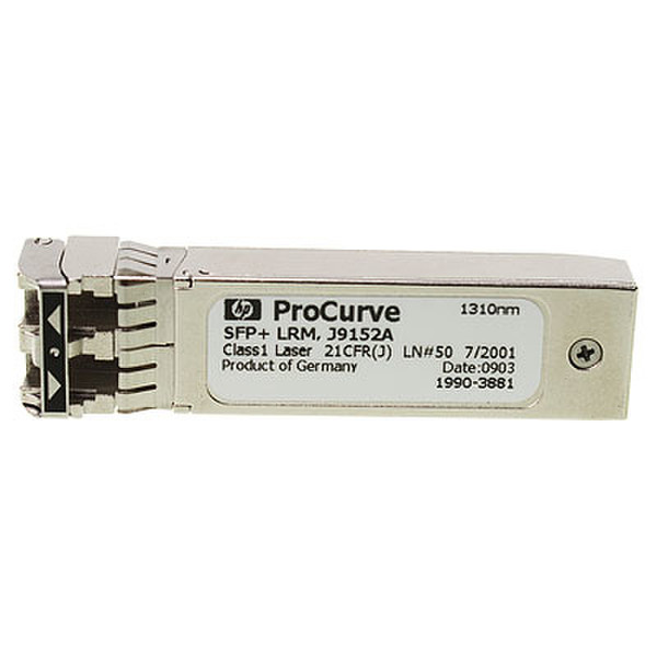 Hewlett Packard Enterprise X132 10G SFP+ LC LRM Transceiver SFP+ 10000Mbit/s 1310nm Multi-Modus