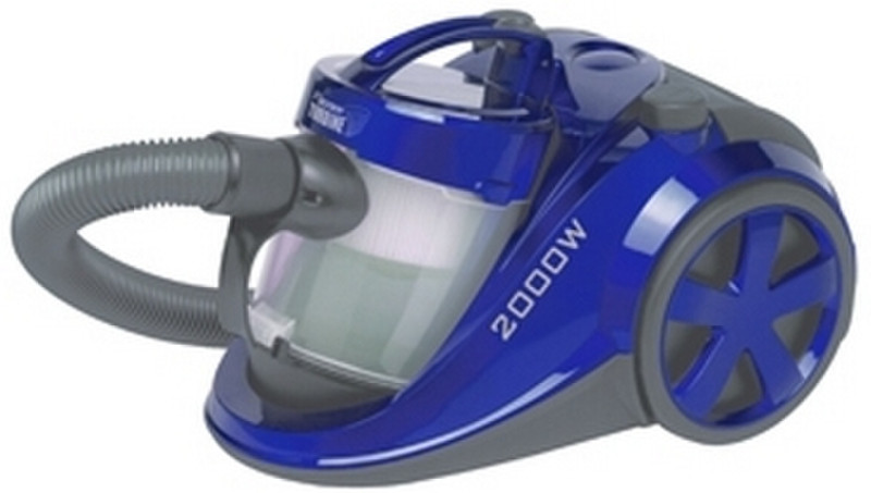 Bestron A2000S Cylinder vacuum 1.5L 2000W Black,Blue vacuum