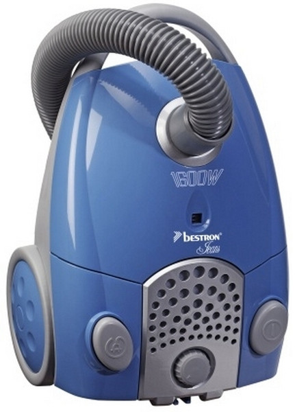 Bestron ABC1600E Cylinder vacuum cleaner 2L 1600W Blue,Grey vacuum