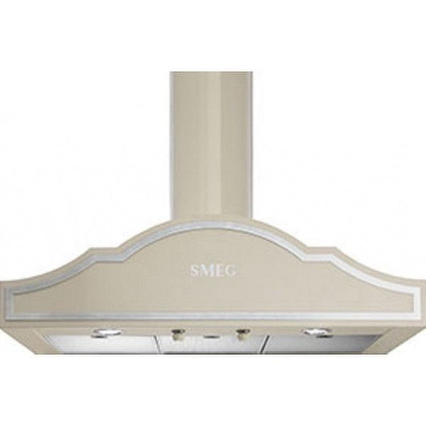 Smeg KC90PX Wall-mounted 700m³/h Cream cooker hood