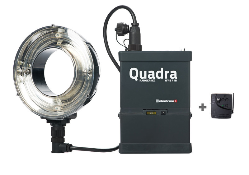 Elinchrom Quadra Hybrid Lead-Gel Ringflash