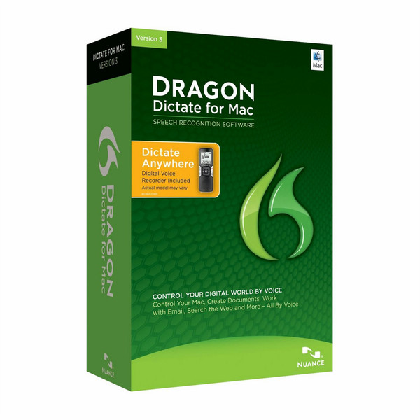 Nuance Dragon Dictate for Mac 3.0, Mobile