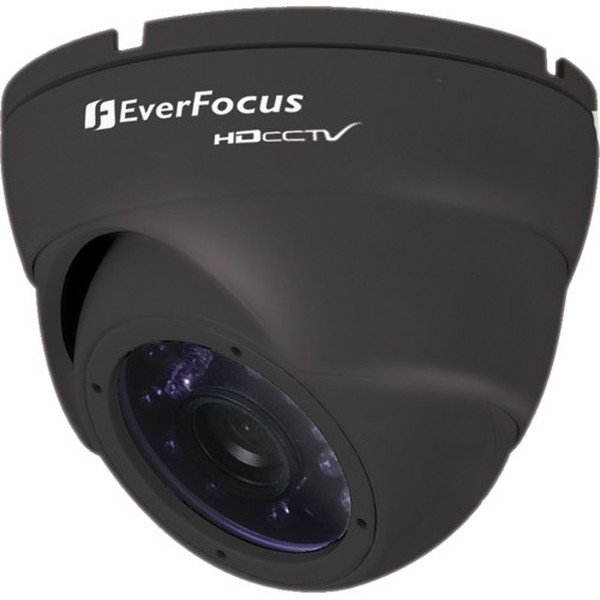 EverFocus EBH5241 Black CCTV security camera Innen & Außen Kuppel Schwarz