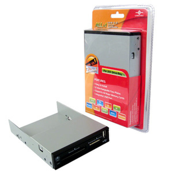 Vantec All-In-1 USB 2.0 Internal Card Reader USB 2.0 устройство для чтения карт флэш-памяти