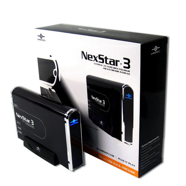 Vantec NexStar 3 NST-360UF-BK 3.5