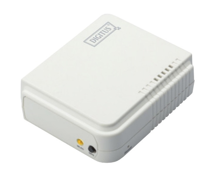 ASSMANN Electronic DN-13014-3 Ethernet LAN/Wireless LAN Белый сервер печати
