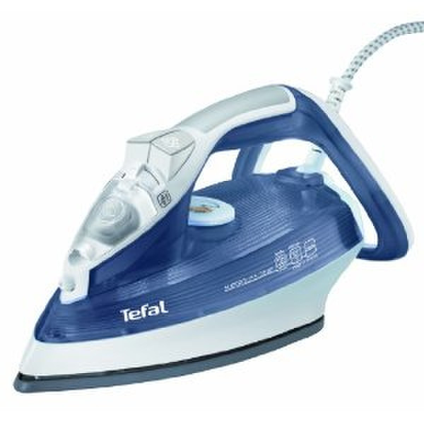 Tefal FV 3840 Dry & Steam iron Ultragliss soleplate 2300W Blau, Weiß Bügeleisen