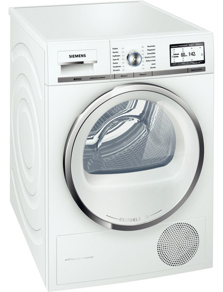 Siemens iQ890 freestanding Front-load 8kg A+ White