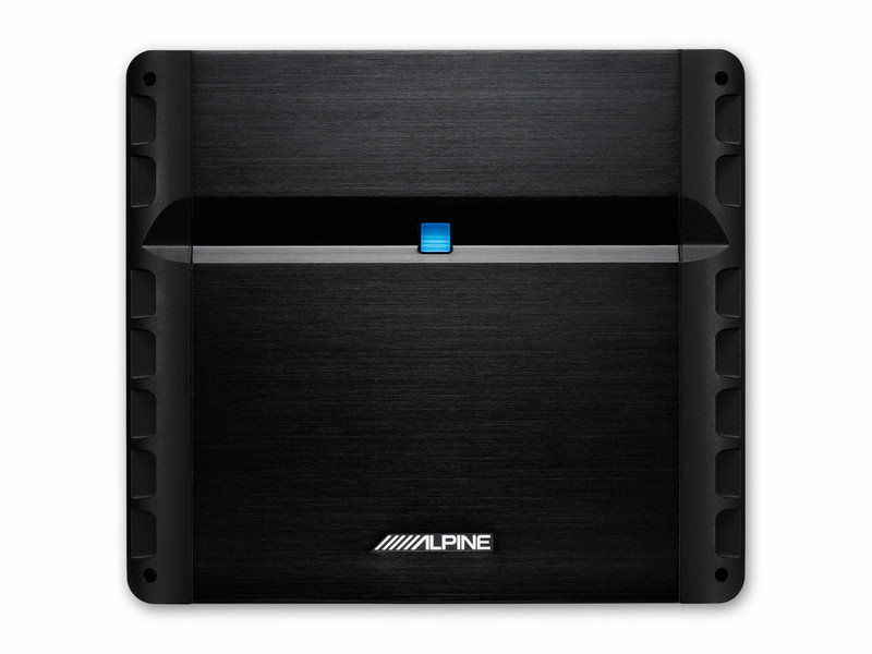 Alpine PMX-F640 4.0 Автомобиль Проводная Алюминиевый, Черный усилитель звуковой частоты
