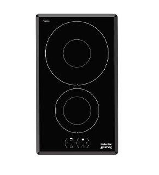 Smeg SI3321B built-in Electric induction Black hob