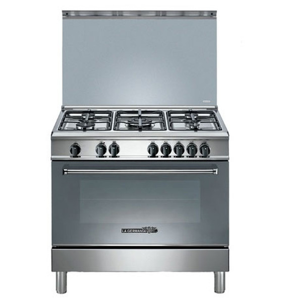 Bertazzoni Q95C61X Отдельностоящий Gas hob Нержавеющая сталь кухонная плита