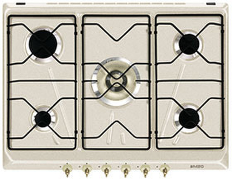 Smeg SRV876AV9 built-in Gas hob