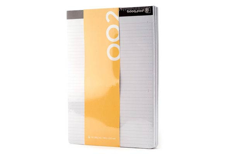 Booq Notepad 3-pack, 5 mm ruled A5 150sheets