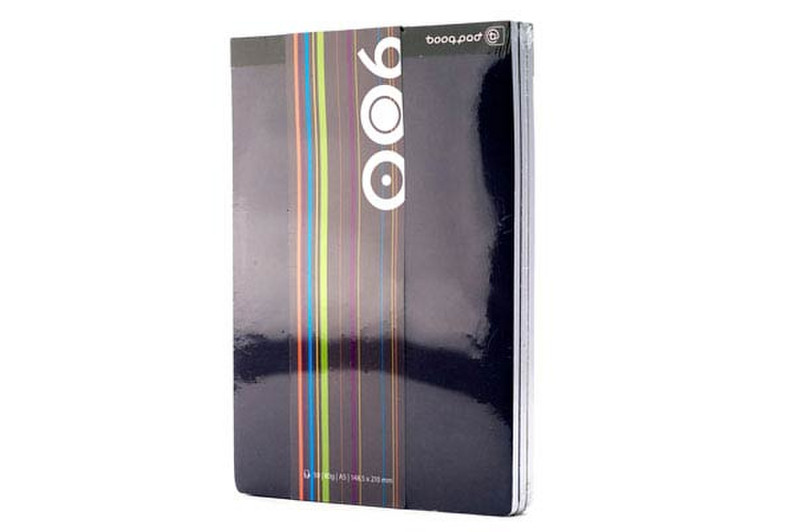 Booq Notepad 3-pack, blank gray A5 150листов