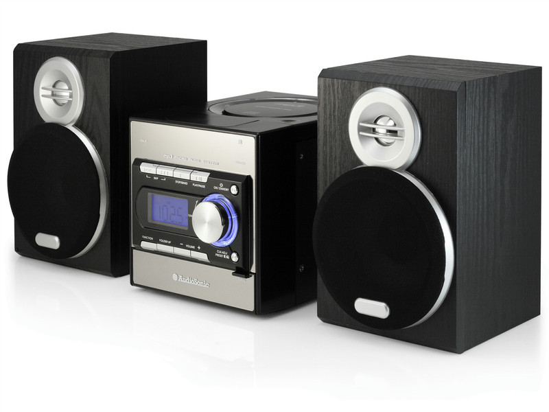 AudioSonic HF-1255 Micro set 30W Black home audio set