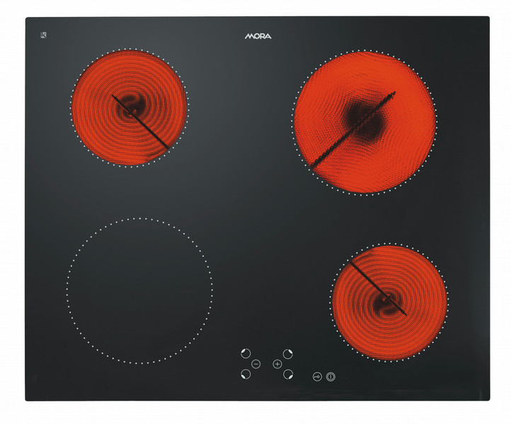 Mora MECT 610 FSC3 Eingebaut Electric hob Schwarz