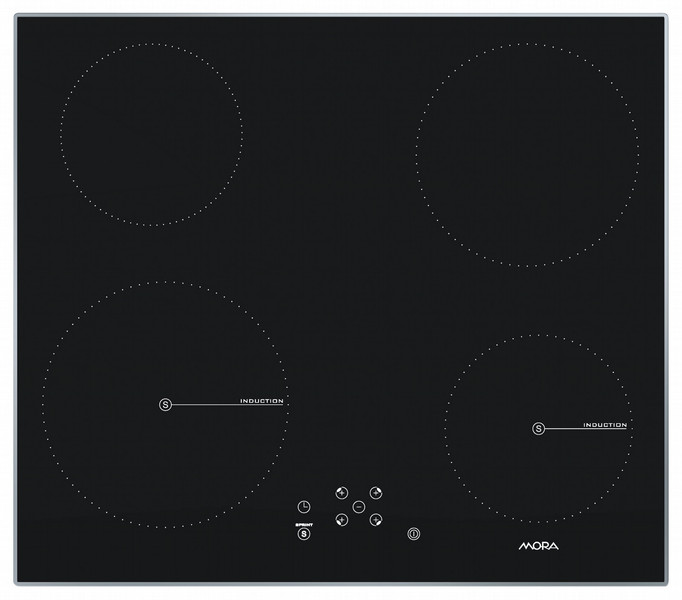 Mora MICT 620 FX built-in Electric induction Black