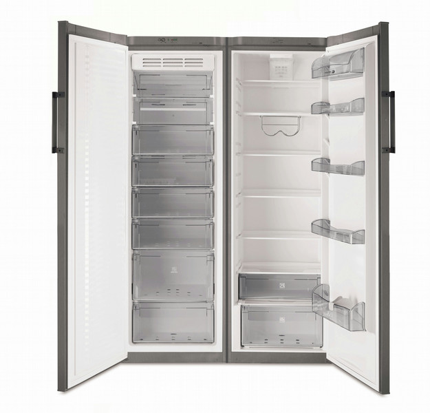 Fagor FQ8715X freestanding A+ Stainless steel side-by-side refrigerator