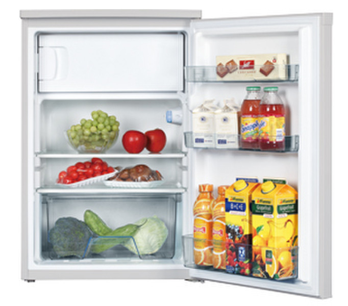 Baumatic BF550SL freestanding 113L A+ White combi-fridge