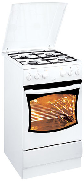 Amica GEP5133Z Freistehend Gas hob A Weiß Küchenherd